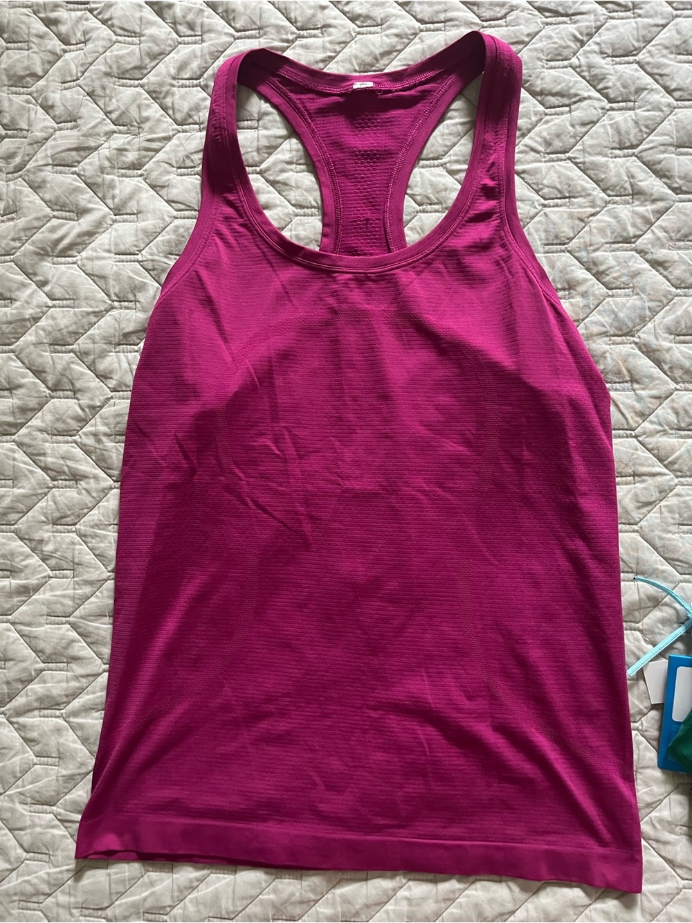 lululemon athletica Deep Pink Racerback Tank